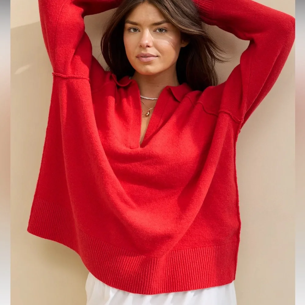 Aerie UnREAL Polo Sweater - Picture 10 of 10